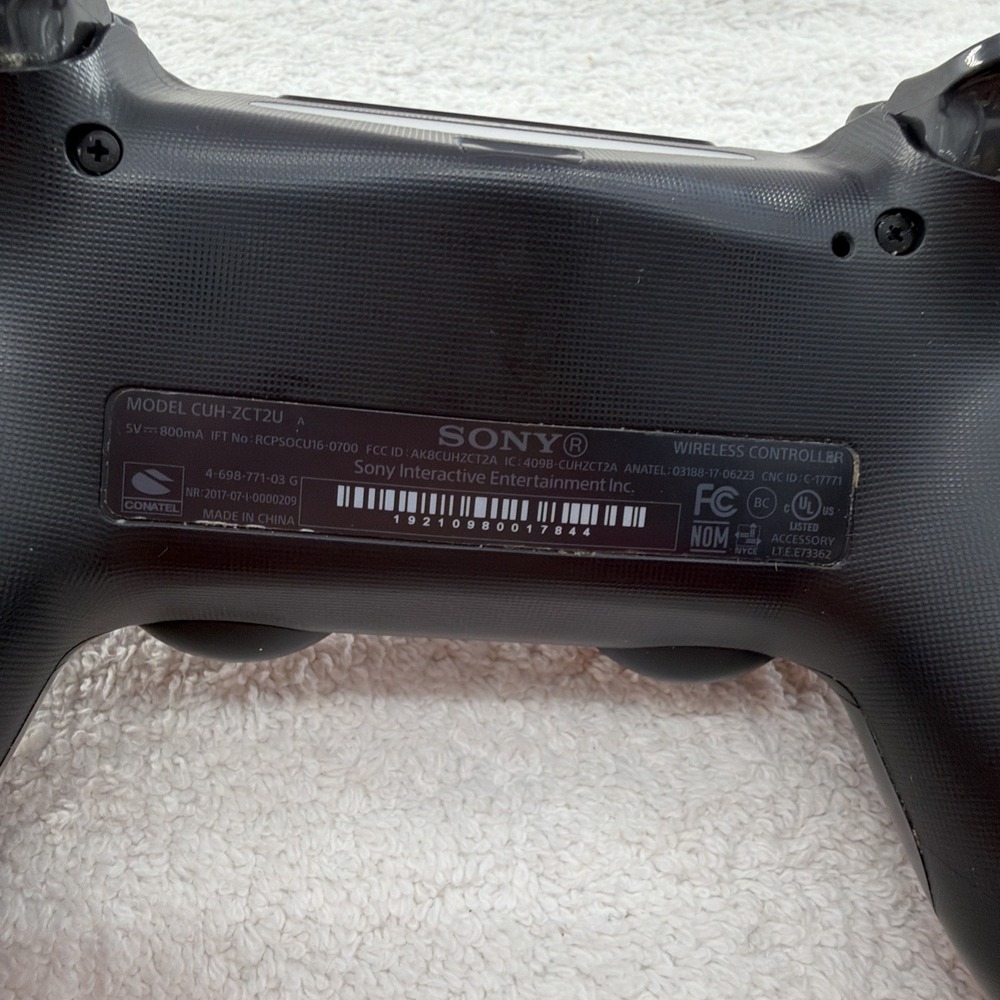OFFICIAL OEM Sony PlayStation 4 PS4 Dualshock 4 Wireless Controller Jet Black